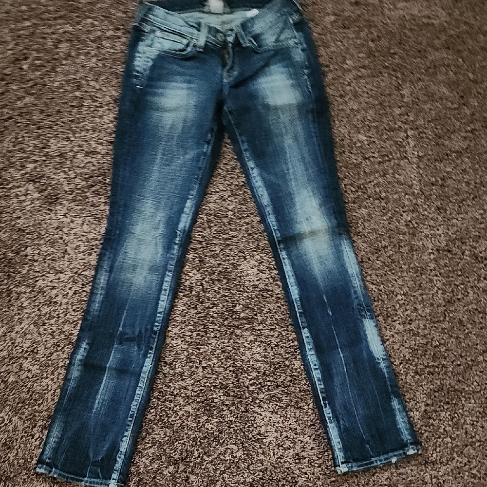 Lucky Brand Blue Straight Leg Denim